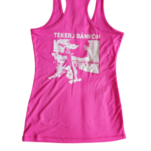 Tekerj BánkON trikó Racer167 Fuscia