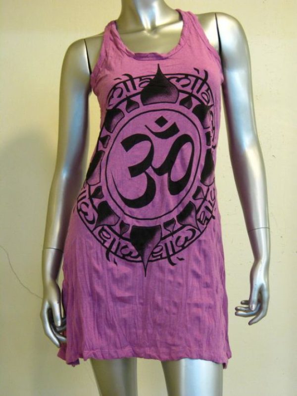 WTD62_Womens Infinitee Ohm Tank Dress