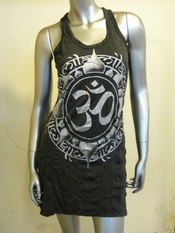 WTD62_Womens Infinitee Ohm Tank Dress - Image 3